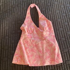 Vineyard Vines pink halter size 4